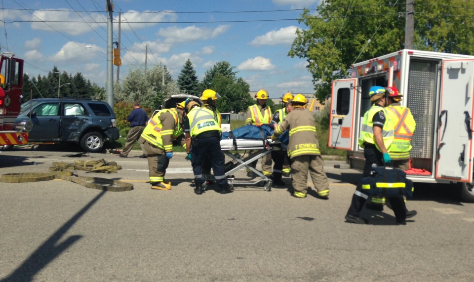 Serious Crash In North Waterloo Leaves 5 Hurt | CTV Kitchener News