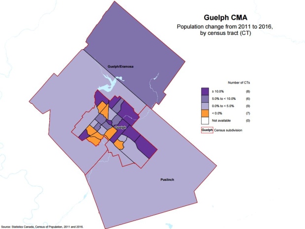 Guelph CMA 2016 census