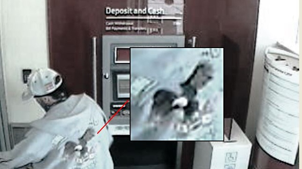 Milverton bank robbery suspect