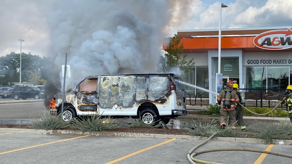van fire out