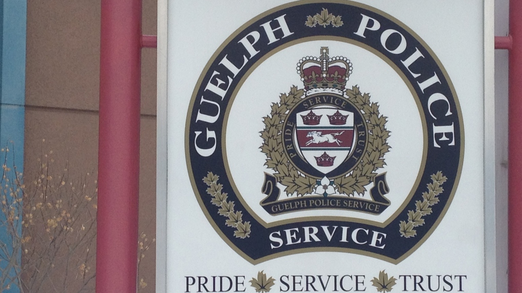 An undated photo of the Guelph police logo. (CTV News)