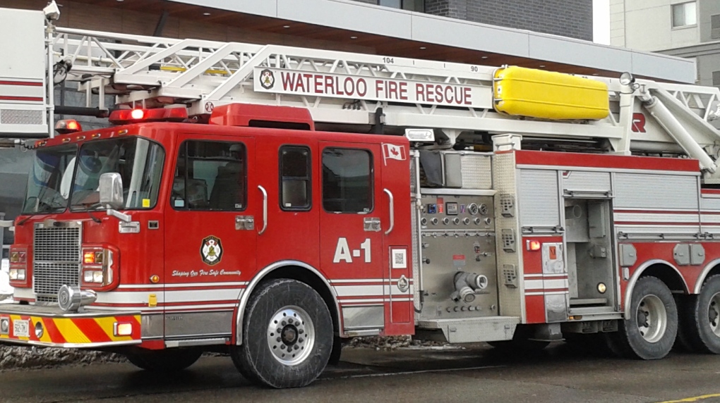 A Waterloo Fire Rescue truck is pictured in this file photo. (Terry Kelly / CTV Kitchener)