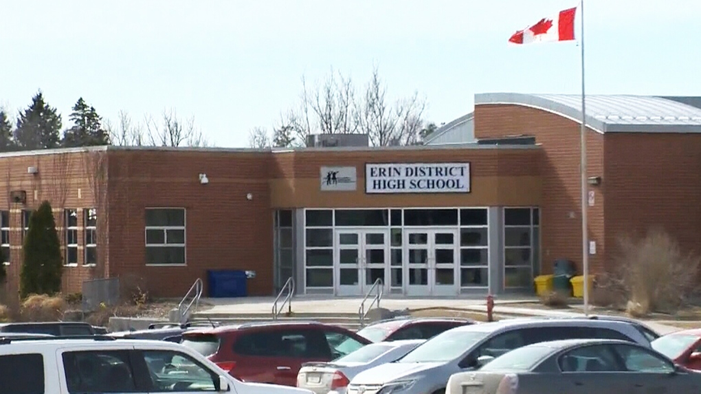 Erin District High School appears in a file photo. (CTV Kitchener)