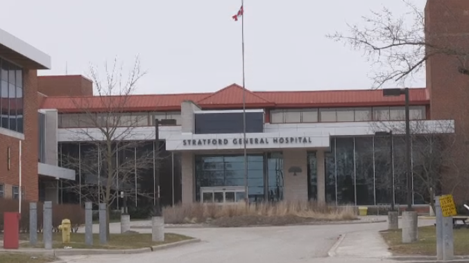 Stratford General Hospital on Mar. 16, 2020.