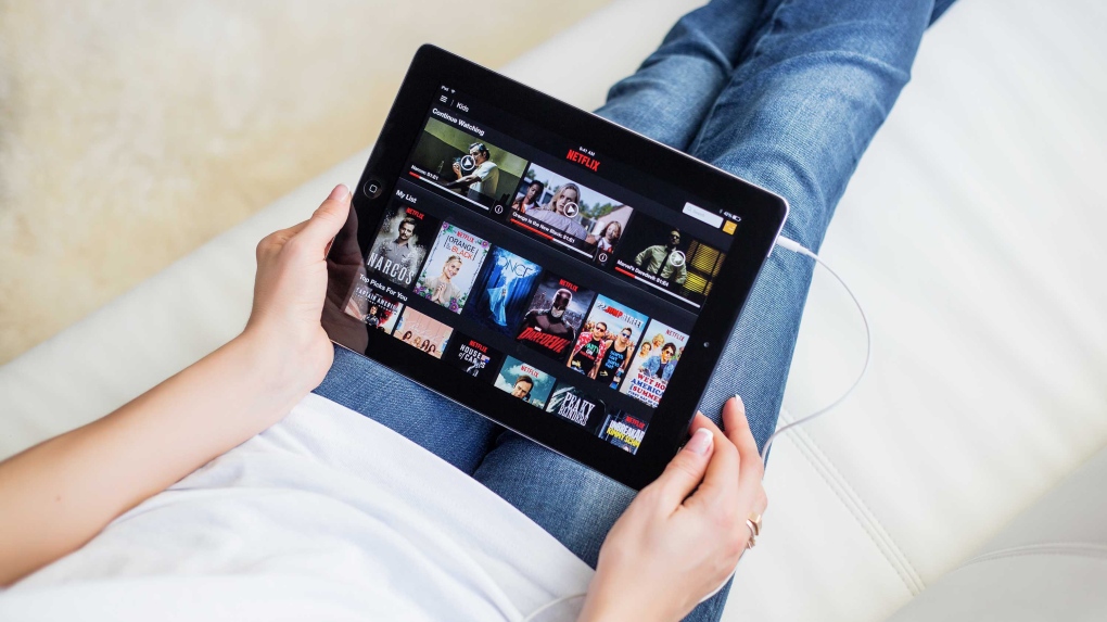 Netflix is seen on a tablet in this file photo. (Shutterstock)