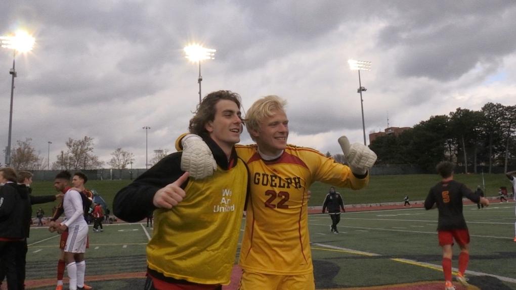 University of Guelph defeats York 32 to win Ontario Men's soccer title