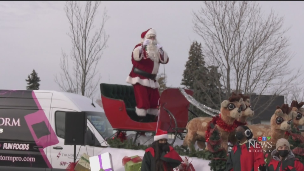 Reverse Santa Claus Parade back in Kitchener