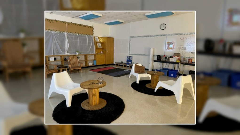 Glenview Park Secondary School Wellness Room