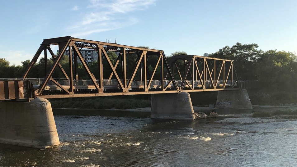 Brant's Crossing Bridge has reopened after it was damaged during the Feb. 2018 ice jam. (Photo provided by City of Brantford)