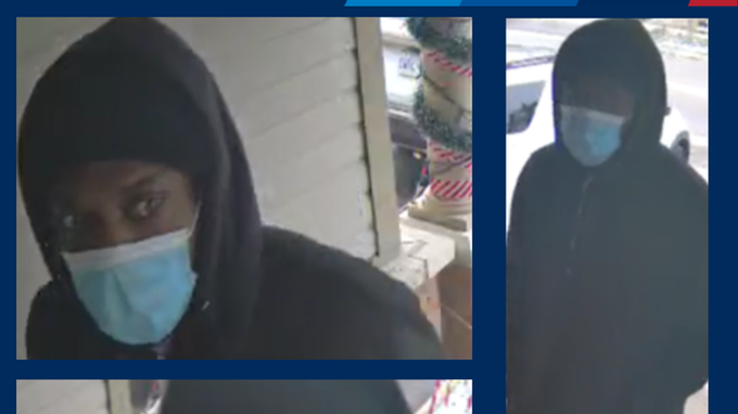 Regional police are looking to speak to the person in the images in connection to a break-in. (Source: WRPS)