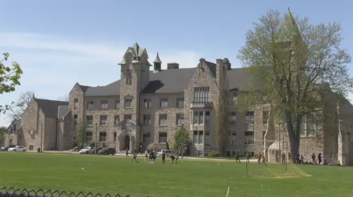 Galt Collegiate Institute is pictured on May 12, 2022. (Chris Thomson)