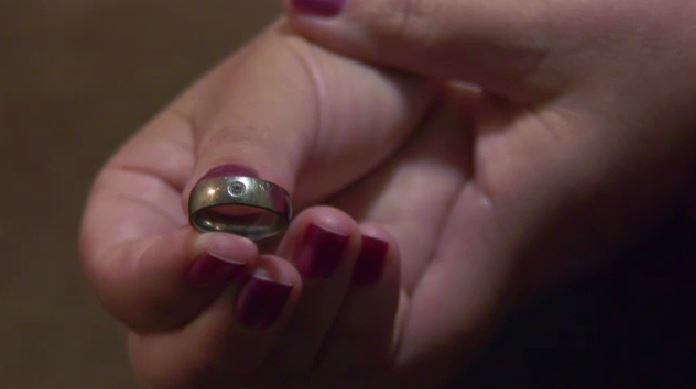 Wedding ring lost in Cambridge crash