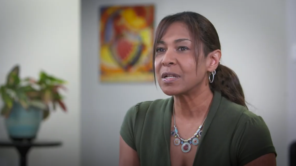Natalie Persad, sexual violence legal advocate with the Sexual Assault Support Centre of Waterloo Region answers common questions about sexual assault in an informational video produced by the campaign. (Youtube/Waterloo Regional Police Service)