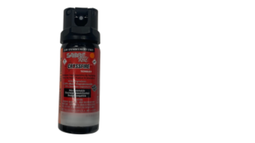 Police say the missing pepper spray looks similar to this one. (Waterloo Regional Police Service)