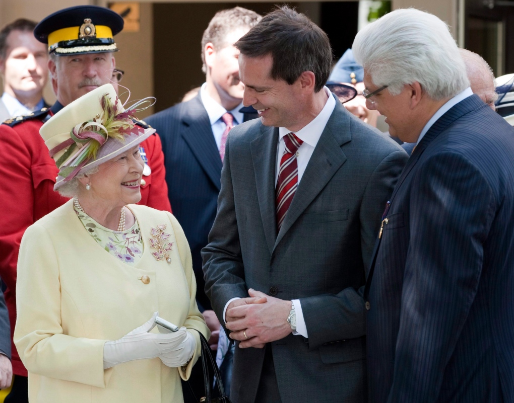 where did the queen visit in canada