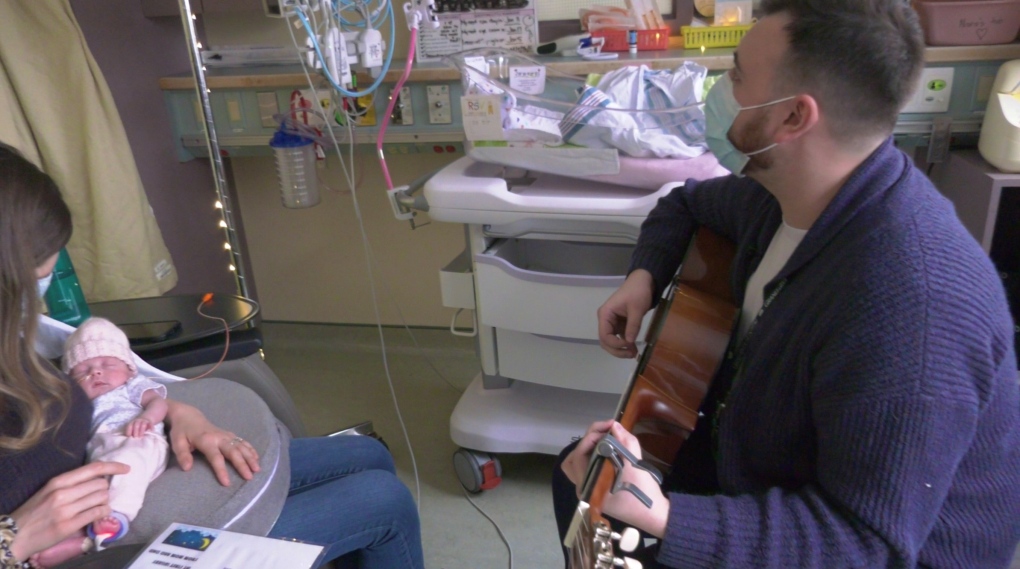 Music remedy program for NICU newborns hits the suitable notes with native households