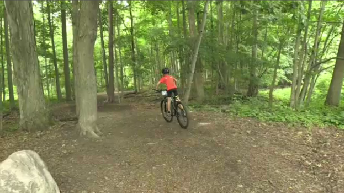 9-year-old bikes for a good cause