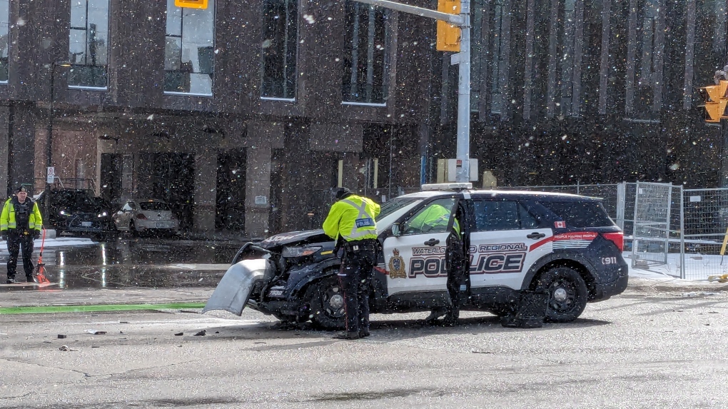 Collision Closes University Ave. In Waterloo | CTV News