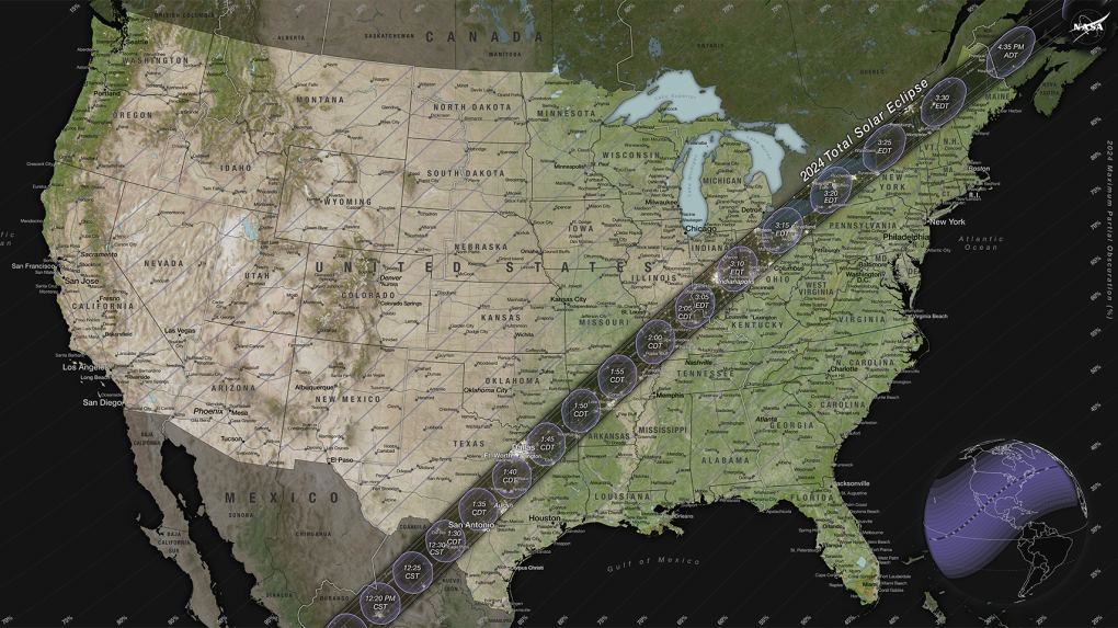 Everything you need to know about the upcoming solar eclipse in April
