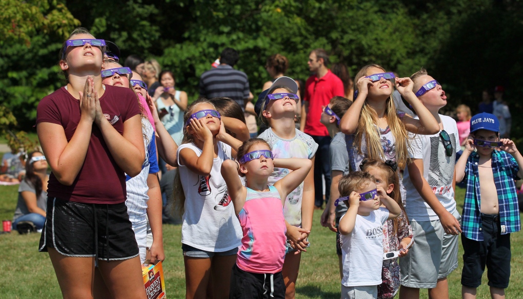 Guelph library giving away solar eclipse glasses CTV News