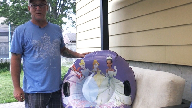 City meets with family over pool floaty