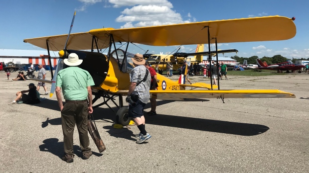 Tiger Moth plane