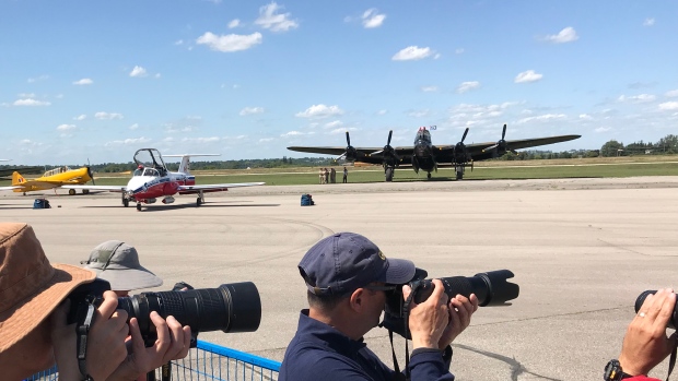 Photographers at the show