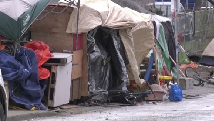 kitchener encampment homeless
